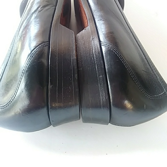 Vintage Womens Cole Haan leather black shoes Italy - Picture 5 of 7